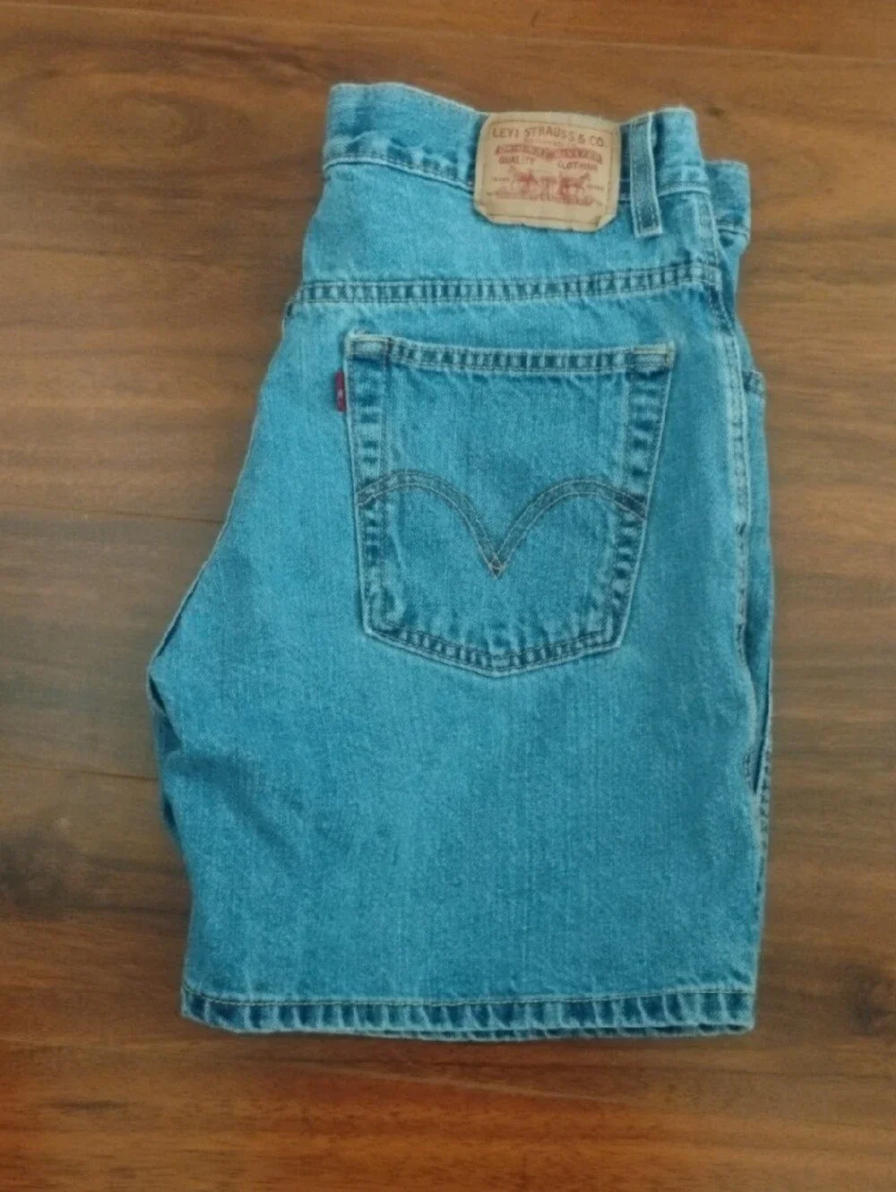 Levi's Teal-Blue Denim Men's Jean Shorts